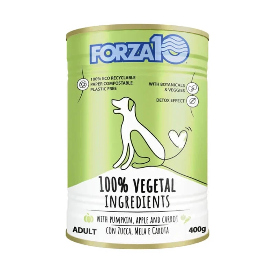 Forza10 Maintenace 100%veg pompoen, appel en wortel - complete dieetvoeding voor honden 400 gr.
