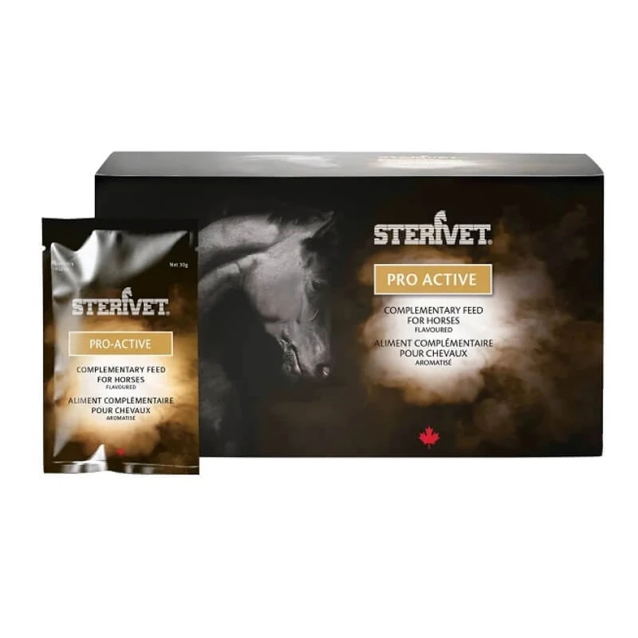 Equality Sterivet pro active - complementary food for horses and foals 30 pouches