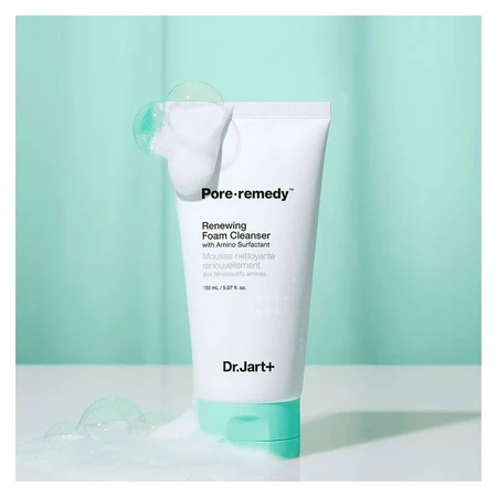 Dr.jart+ Pore-remedy espuma limpiadora renovadora - espuma limpiadora purificante hidratante con aminoácidos 150 ml