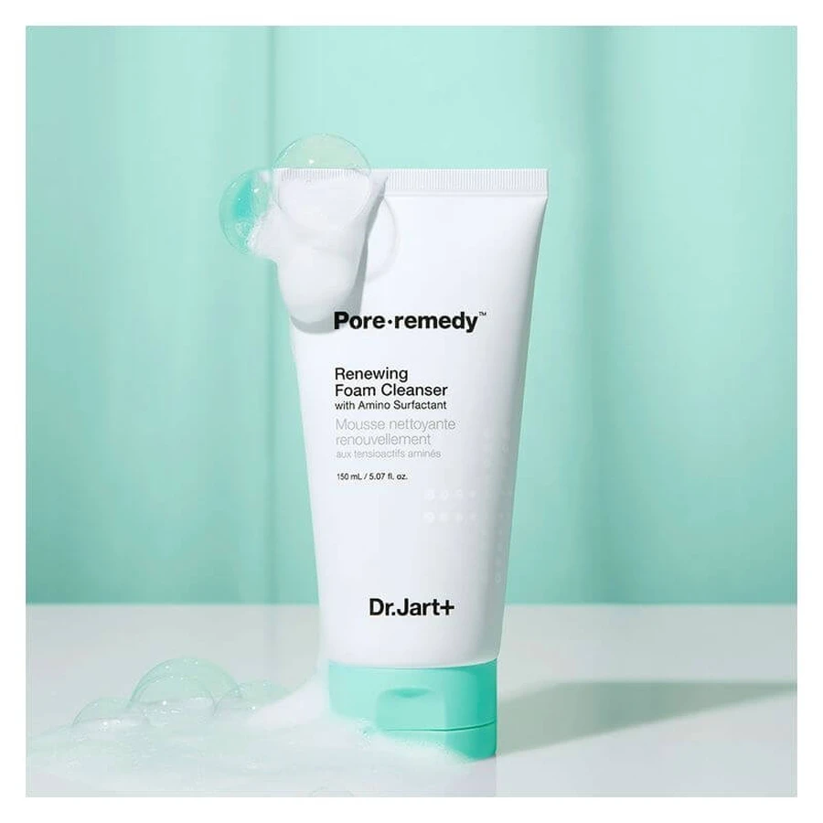 Dr.jart+ Pore-remedy espuma limpiadora renovadora - espuma limpiadora purificante hidratante con aminoácidos 150 ml
