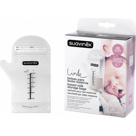 Suavinex 25 bewaarzakjes voor moedermelk