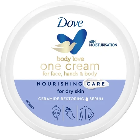 Dove Body love one cream - nährende Pflege - Körper, Gesicht und Handcreme 250 ml