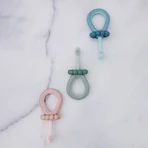 Suavinex - eerste tandenborstel voor baby's 0-2 jaar saliegroene kleur