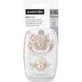 Suavinex Nacht&amp;Tag - 2 Silikonschnuller sx pro phosphoreszierend 6-18 Monate rosa