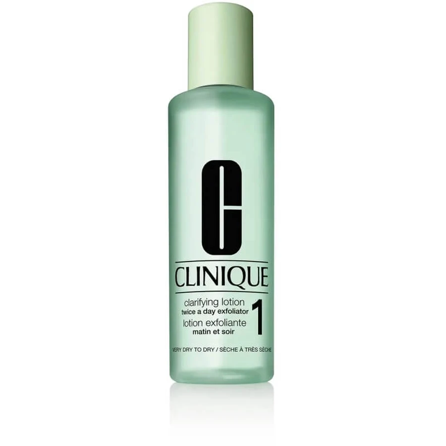 Clinique clarifying lotion 1 - exfoliating lotion for very dry skin 400 ml