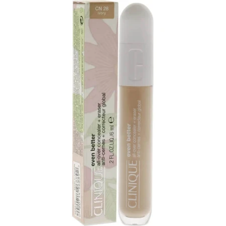 Clinique even better all-over concealer+eraser - full coverage concealer cn28 ivory