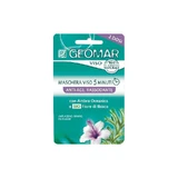 Geomar 5-Minuten Anti-Aging straffende Gesichtsmaske mit Bio-Hibiskusblüten und ozeanischem Bernstein 2 Dosen 15 ml