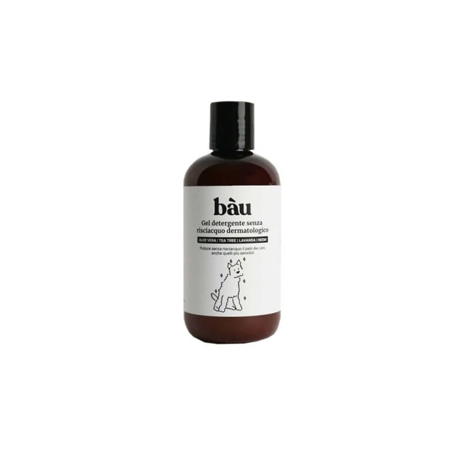 Bau cosmetics dermatologische no-rinse reinigingsgel voor honden 250 ml