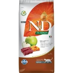 Farmina N&amp;d calabaza adulto con calabaza de ciervo y manzana - alimento completo para gatos 5 kg