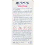 Depilzero Depilatory strips legs and arms - 20 strips + 4 post hair removal wipes