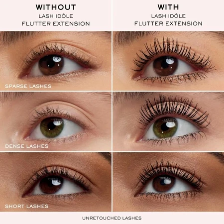 Lancome lash idole flutter extension - lengthening mascara no. 01 true black