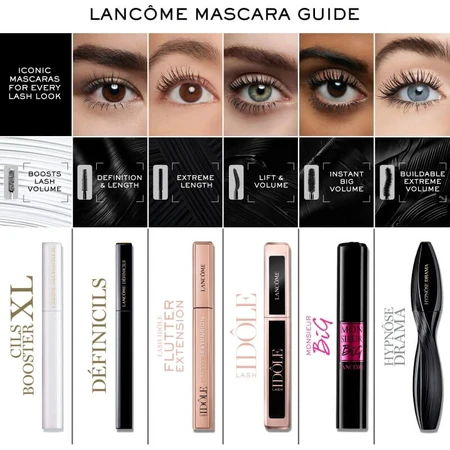 Lancome lash idole flutter extension - lengthening mascara no. 01 true black