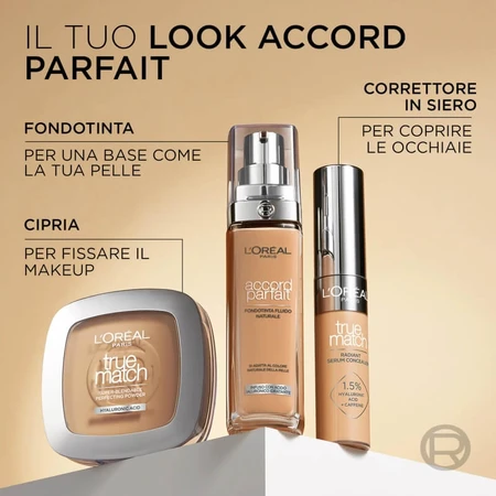 L'oreal paris Accord parfait - base de maquillaje fluida - no. 10n cacao
