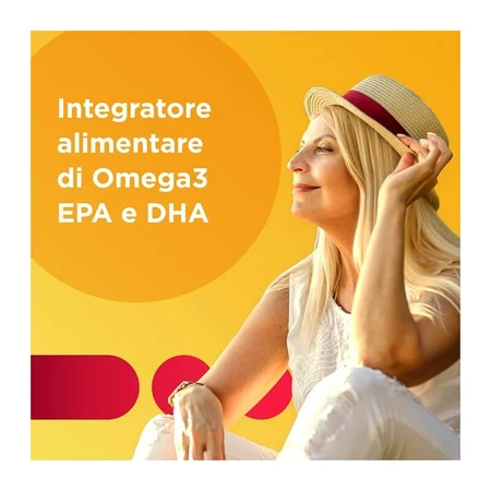 Multicentrum hart, verstand en gezichtsvermogen boost omega 3 - epa en dha supplement 120 miniparels