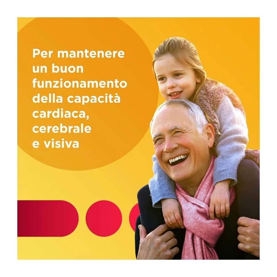 Multicentrum hart, verstand en gezichtsvermogen boost omega 3 - epa en dha supplement 120 miniparels