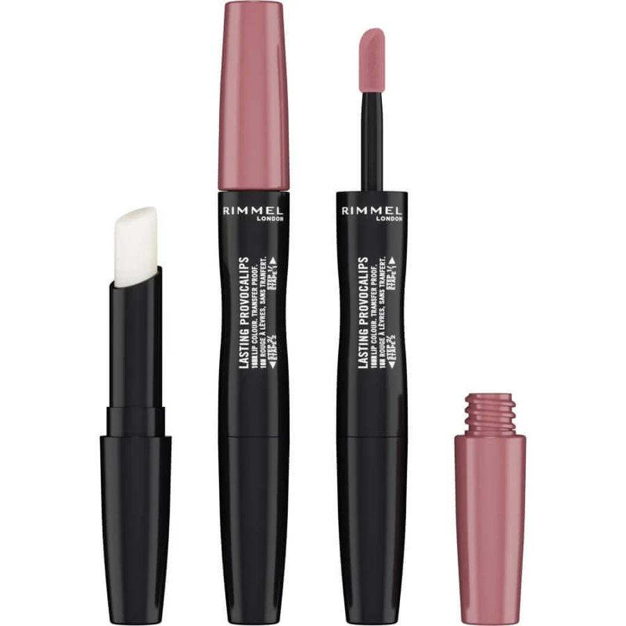 Rimmel provocalips - liquid lipstick in 2 steps no. 400 grin &amp; bare it