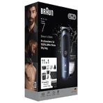 All-in-one series 7 - recortadora multiusos 11 en 1 para barba y vello - azul