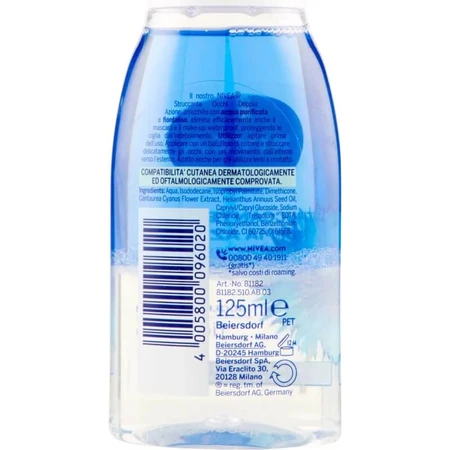 Nivea visage - desmaquillante de ojos doble acción 125 ml