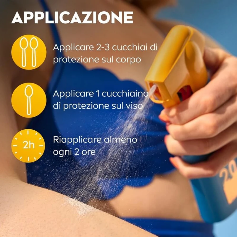 Nivea sunscreen 20 spf sun protect &amp; bronze double action sun spray 250 ml