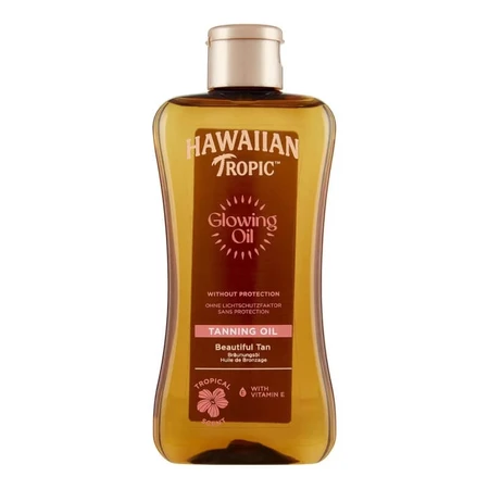 Hawaiian tropic glowing oil - tropical tanning oil 200 ml