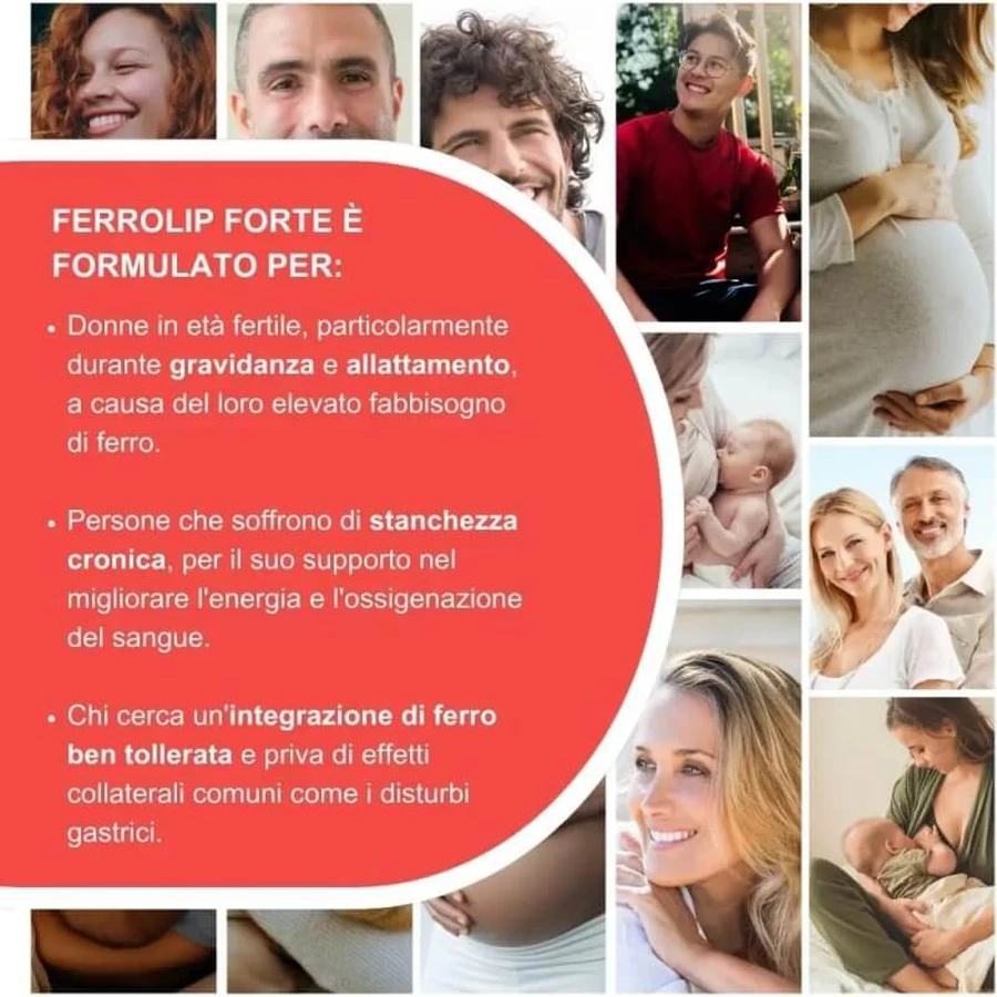 Ferrolip forte 30 stickpacks - ijzer- en vitaminesupplement