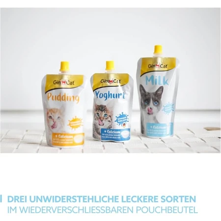 Gimborn Gimcat vloeibare melk - aanvullend diervoeder voor volwassen katten 200 ml