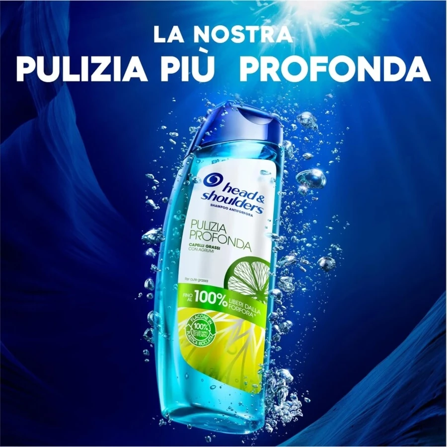 Head &amp; shoulders Deep cleaning - shampoo for oily hair 250 ml