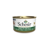 Schesir Thunfisch mit Huhn - Nassfutter für Katzen 85 gr.