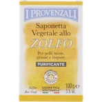 I provenzali sulfur - purifying soap bar for oily and impure skin 100 gr