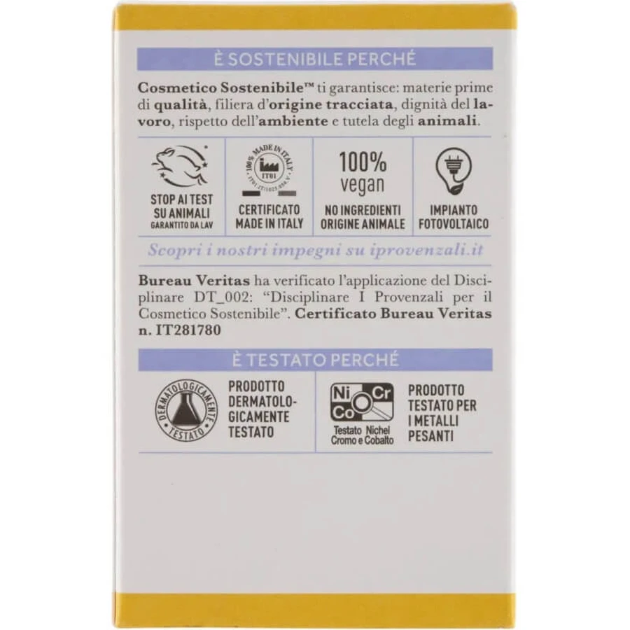I provenzali sulfur - purifying soap bar for oily and impure skin 100 gr