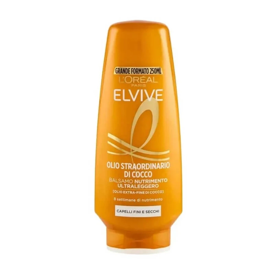 Elvive Extraordinary coconut oil - light nourishing balm 250 ml