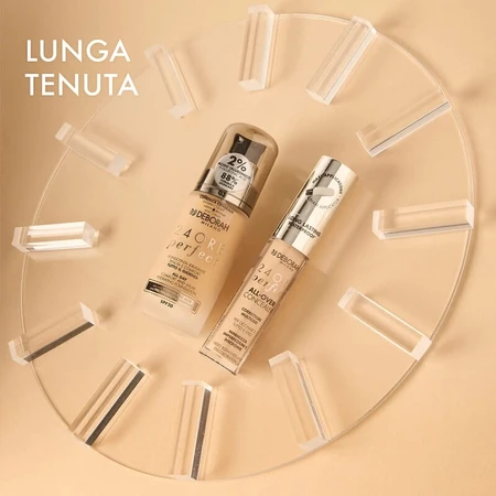 Deborah 24ore perfect spf 20 - base de maquillaje fluida - no. 06 caramelo