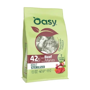 Oasy Original formule rund - droogvoer voor gecastreerde of gesteriliseerde volwassen katten 1.5 kg