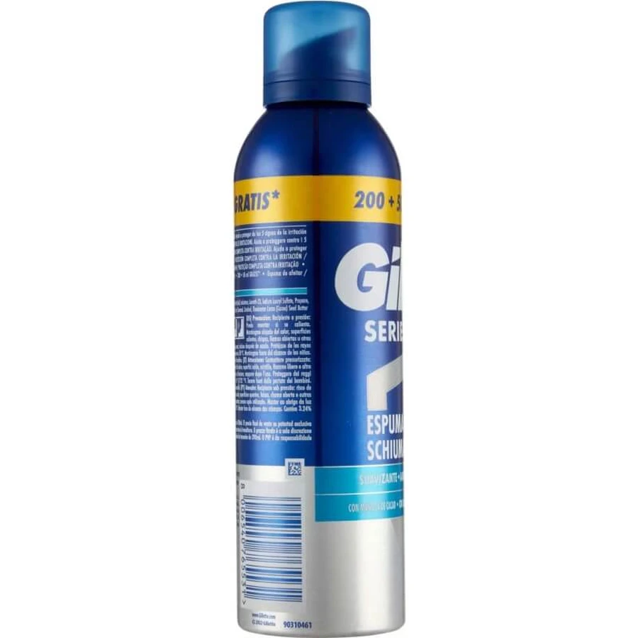 Gillette series - scheerschuim met cacaoboter 250 ml