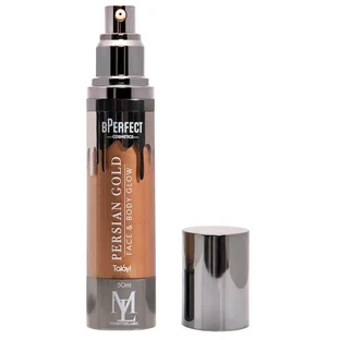 Bperfect X mars the label persian gold face and body glow - illuminant visage et corps - taláyi