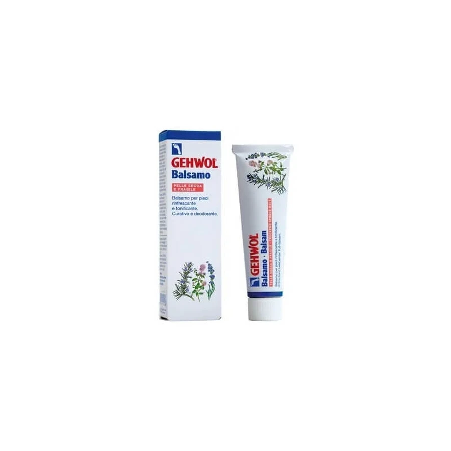 Gehwol Baume pour les pieds pour les peaux sèches et fragiles 75 ml (emballage endommagé)