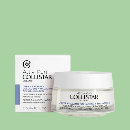 Collistar pure active - collageen + malachiet balsem gezichtscrème 50 ml
