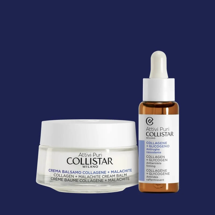 Collistar pure active - collageen + malachiet balsem gezichtscrème 50 ml