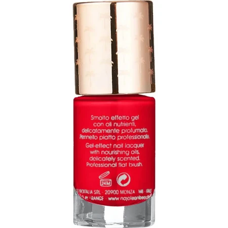 Naj oleari Oleo gelnagellak - nagellak met geleffect nr. 22 - lak rood