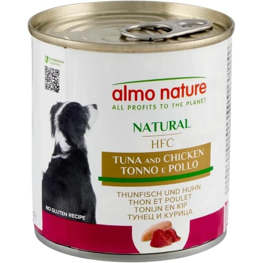 Almo nature Hfc natural Thunfisch und Huhn - Hundefutter für Erwachsene 290 gr
