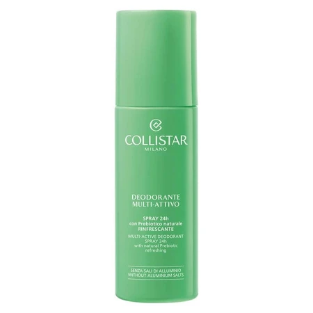 Collistar multi-aktives Deodorant - 24h Erfrischungsspray mit natürlichem Präbiotikum 100 ml