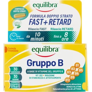 Equilibra groep b 30 tabletten - vitaminesupplement voor de b-groep