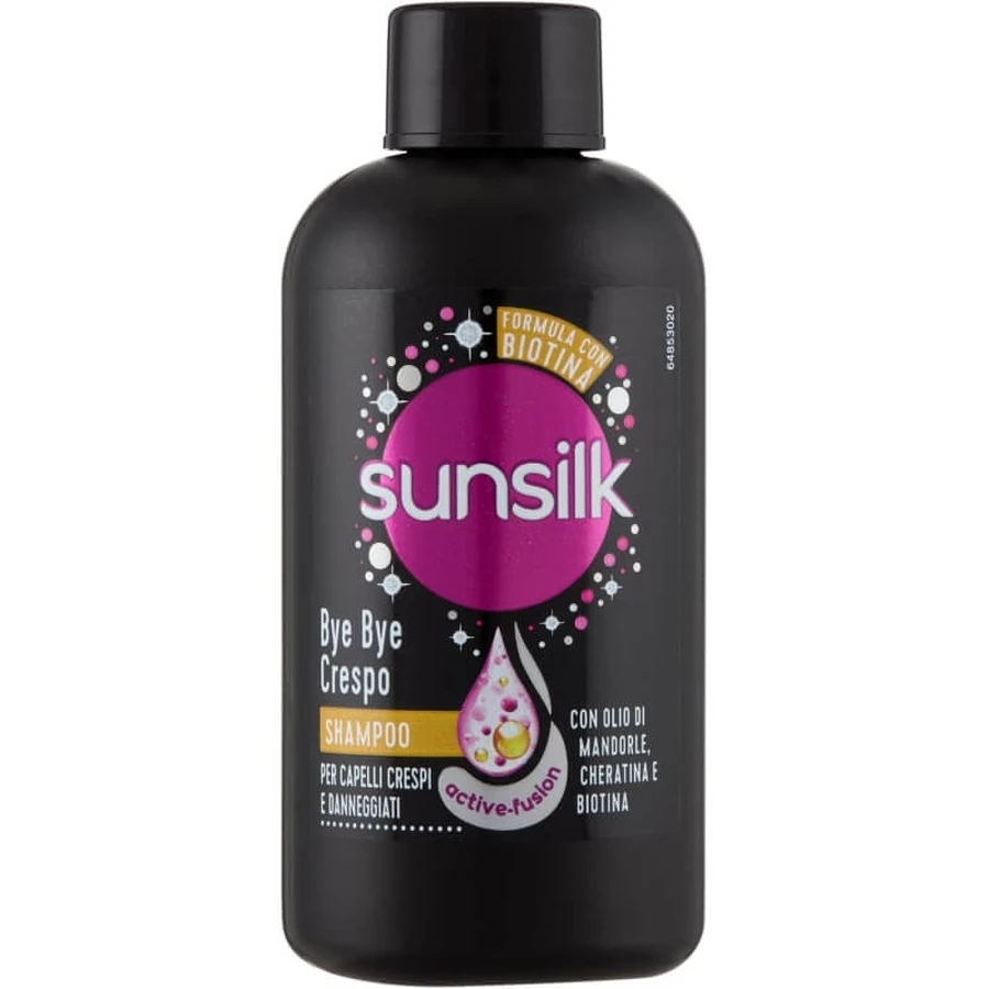 Sunsilk bye bye frizz - nourishing anti-frizz shampoo for damaged hair 100 ml