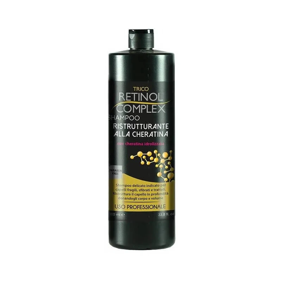 Retinol complex keratine herstructurering shampoo 800 ml