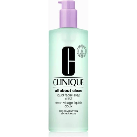 Clinique liquid facial soap mild - soap for normal and dry skin 400 ml