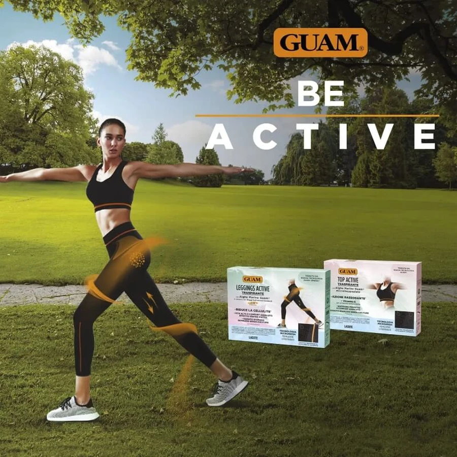 Guam active legging respirant anti cellulite taille xs-s (38-40)