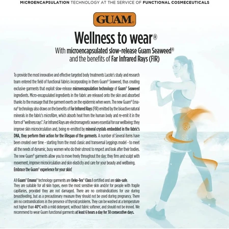 Guam active legging respirant anti cellulite taille xs-s (38-40)