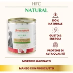 Almo nature Hfc cuisine rundvlees met ham - natvoer voor volwassen honden 290 gr