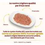 Almo nature Hfc cuisine rundvlees met ham - natvoer voor volwassen honden 290 gr