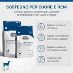 Dechra Heart &amp; kidney support (ckd) - alimento dietético para perros con insuficiencia cardíaca y renal 2 kg